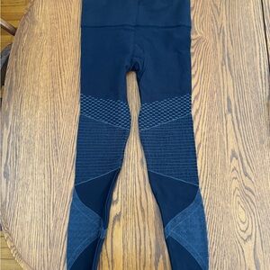 SPANX MOTO COMPRESSION LEGGINGS MEDIUM